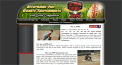 Desktop Screenshot of justwannaplayball.com